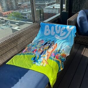 Bluey and Bingo Family Blanket